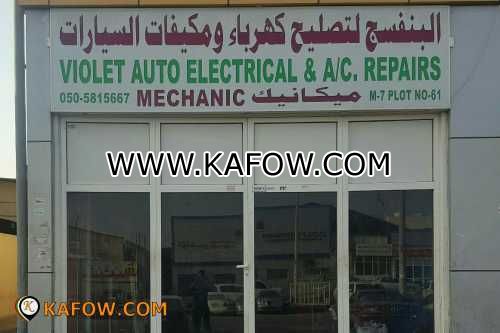 Violet Auto Electrical & Air Conditioner Repairs Mechanic 