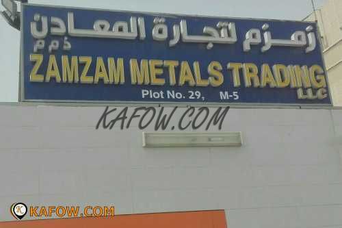 Zamzam Metals Trading LLC 
