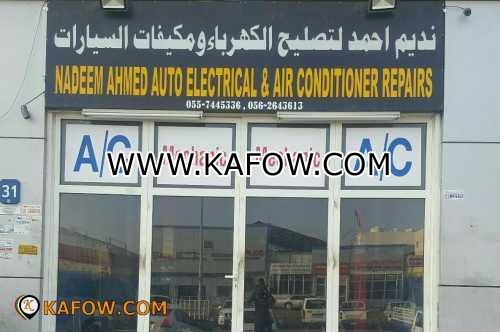 Nadeem Ahmed Auto Electrical & Air Conditioner Repairs 