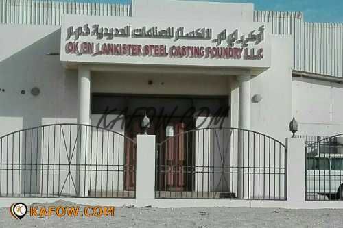 Ok_Em_lankister Steel Casting Foundry LLC  