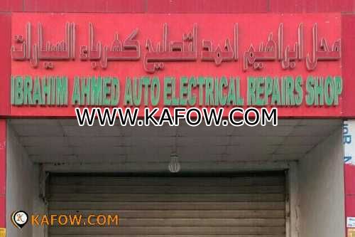 Ibrahim Ahmed Auto Electrical Repairs Shop 