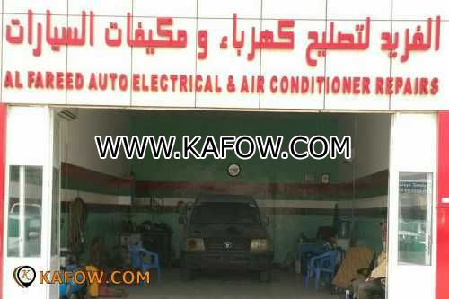 Al Fareed Auto Electrical & Air conditioner Repairs  
