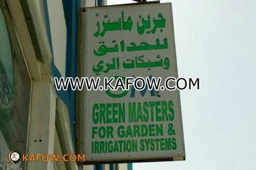 Green Masters Gor Garden & Irrigation Systems 