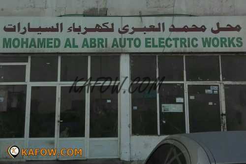 Mohamed Al Abri Auto Electric Works  