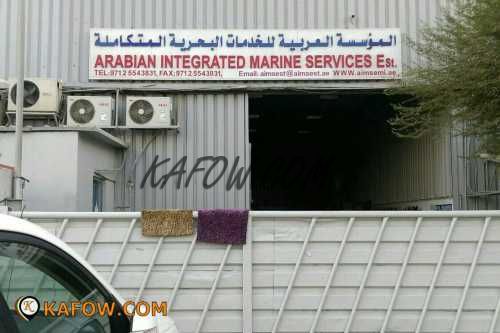 Arabian Integrated Marine Services Est. 