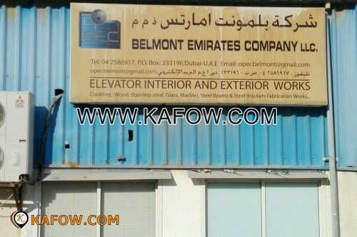 Belmont Emirates Company 