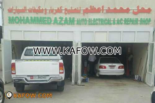 Mohammed Azam Auto Electrical & A/C Repair Shop  