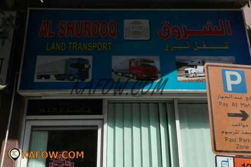 Al Shurooq Land Transport  