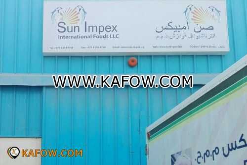 Sun Impex International Foods LLC 