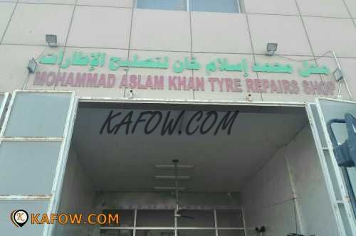 Mohammad Aslam Khan Tyre Repairs Shop  