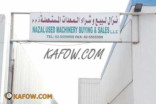 Nazal Used Machinery Buying & Sales L.L.C  