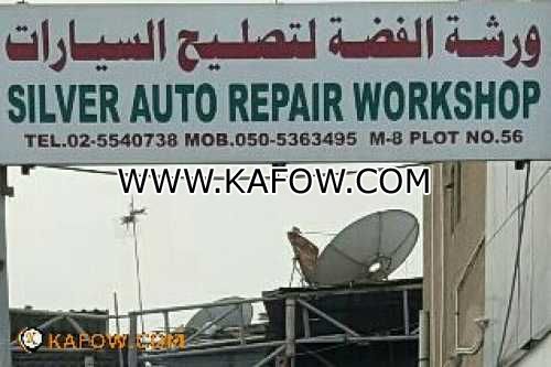 Silver Auto Repair Workshop 