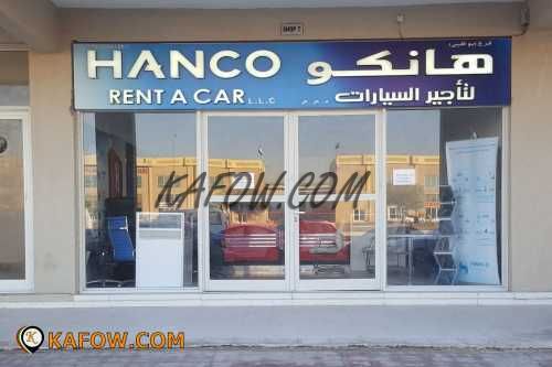 Hanco Rent A Car LLC 