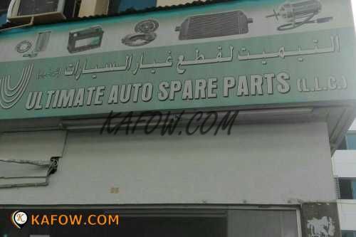 Ultimate Auto Spare Parts LLC  