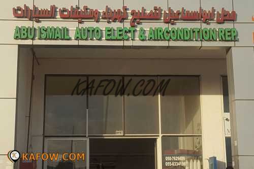 Abu Ismail Auto Elect & Air Condition Rep 