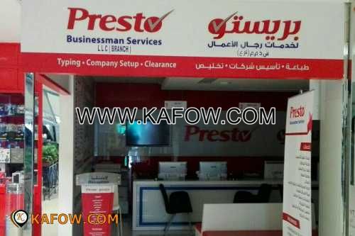 Presto Businessman Services  