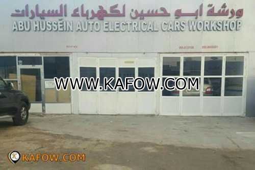 Abu Hussein Auto Electrical Cars Workshop 