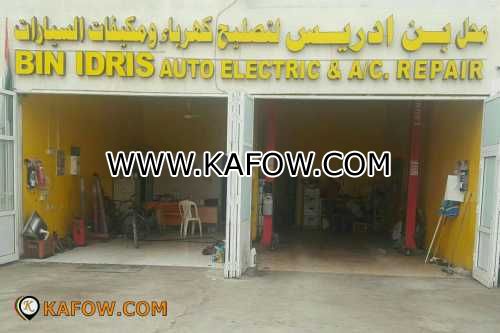 Bin Idris Auto Electric & A/C Repair  