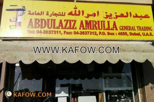 Abdul Aziz Amrulla General Trading 