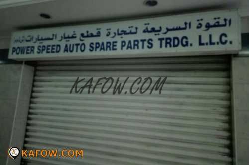 Power Speed Auto Spare Parts  TRDG. LLC 