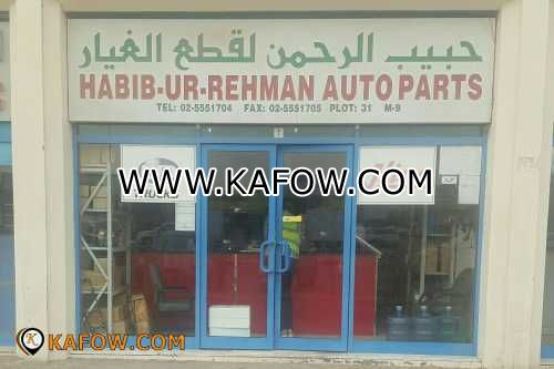 Habib Ur Rahman Auto Parts 