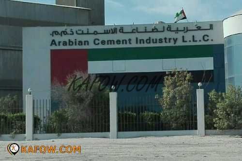 Arabian Cement Industry LLC, 