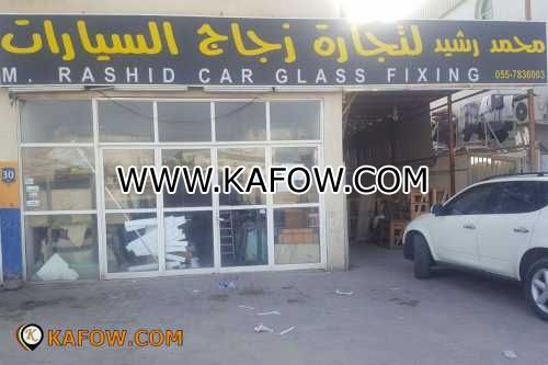 M. Rashid Car Glass Fixing  
