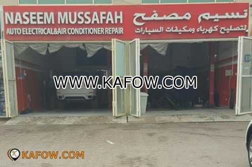 Naseem Mussafah Auto Electrical & Air Conditioner Repair 