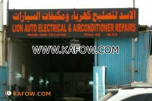 Lion Auto Electrical & Air Conditioner Repair 