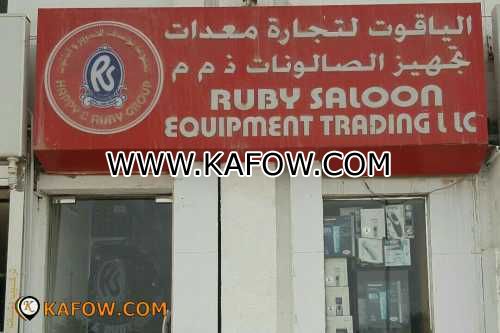 Ruby Saloon Equipment Trading LLC 
