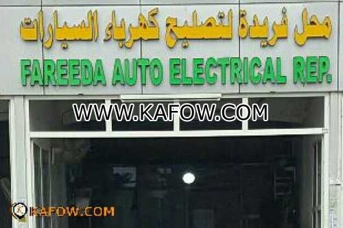 Fareeda Auto Electrical Rep.  