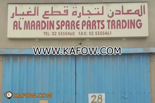 Al Maadin Spare Parts Trading  