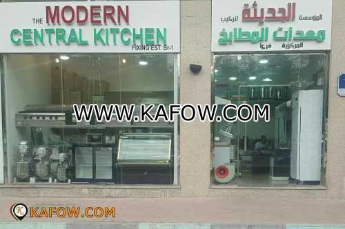 The Modern Central Kitchen Fixing Est . Br.1