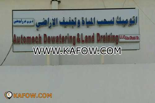 Automech Dewatering & Land Draining LLC Abu Dhabi Br. 