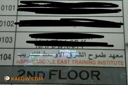 Aspire Middle East training Institute  