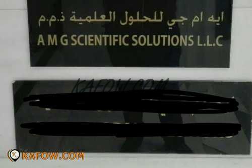 A M G Scientific Solutions LLC  