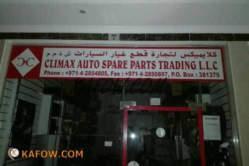 Climax Auto Spare Parts trading LLC  