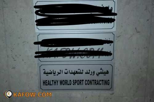 Healthy World Sport Contracting 