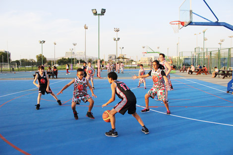 Basketball Court Zayed Sports City